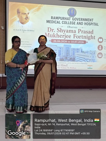 Syama Prasad Mukherjee Fortnight Celebration at RPHGMCH — Jul 2026 (02)